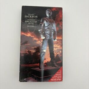 Michael Jackson Video Greatest Hits HIStory VHS 1995 Epic Music Video 50123